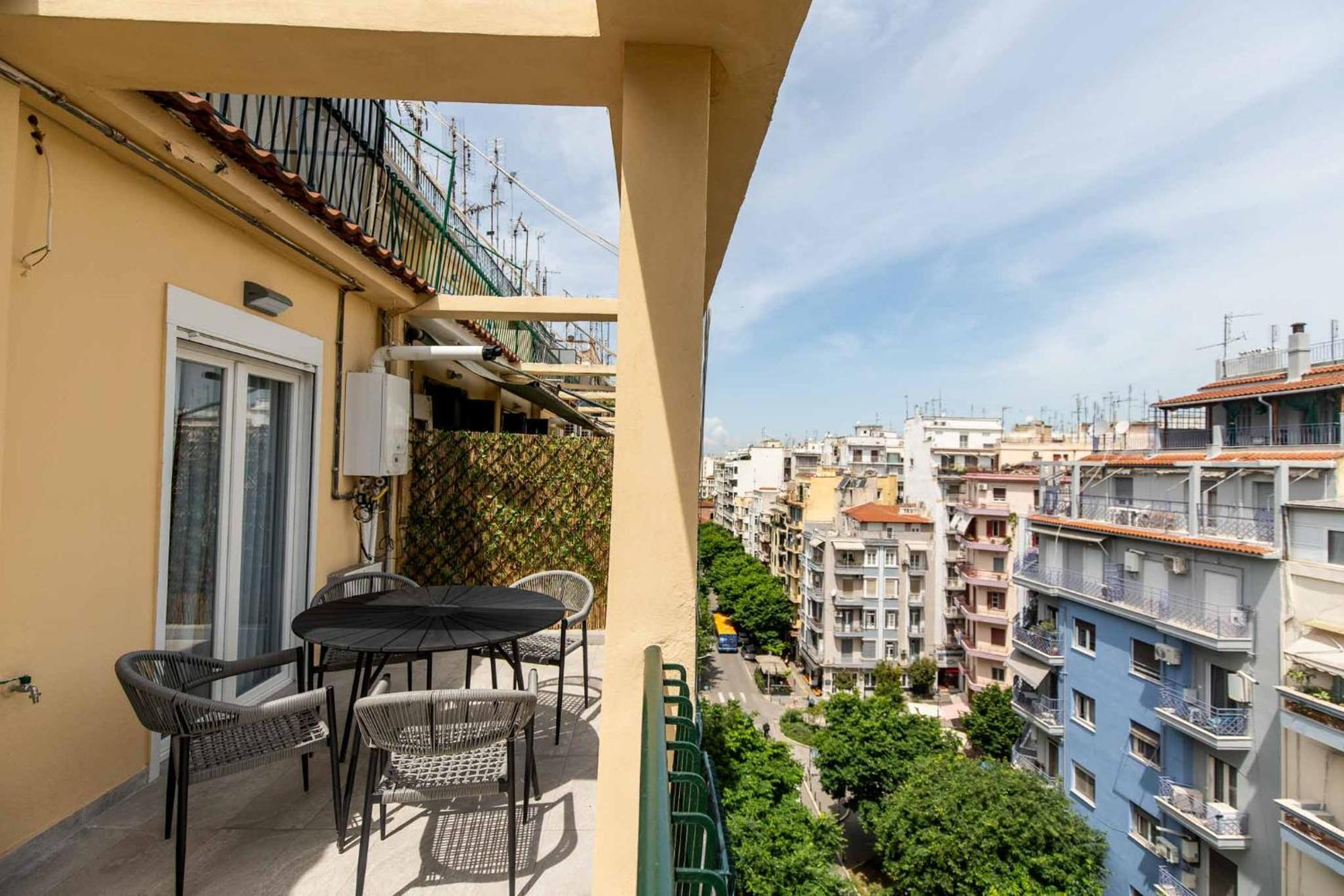 Ferienwohnung Urban Jungle Thessaloniki Exterior foto