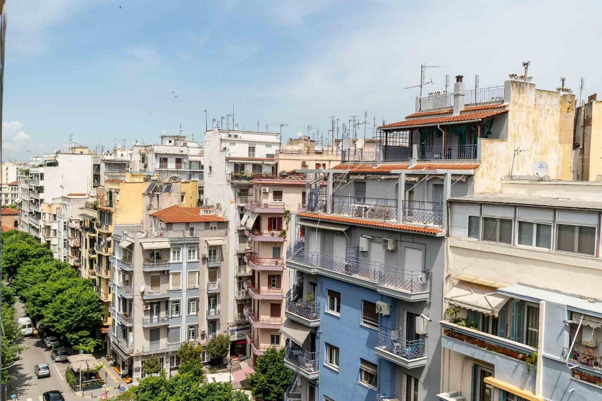Ferienwohnung Urban Jungle Thessaloniki Exterior foto